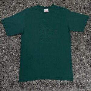 VTG Disney Tigger Winnie the Pooh Embroidered Green Shirt